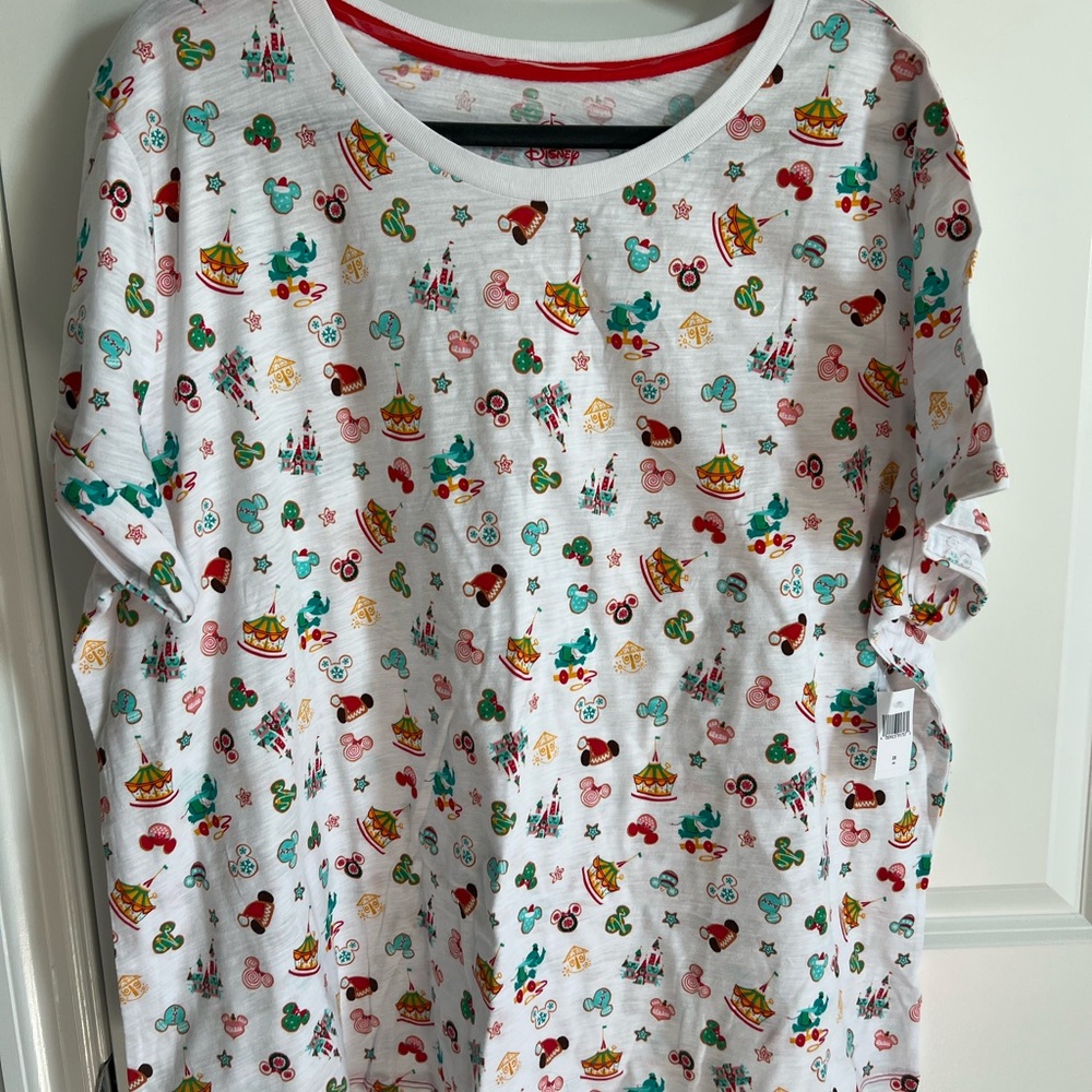 Disney Women’s Christmas Holiday Park Icon Shirt